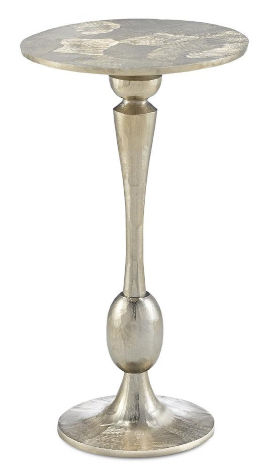 Currey and Company Talia Champagne Accent Table Champagne Gold