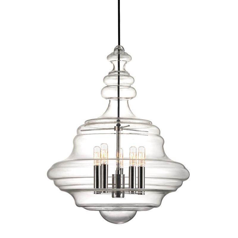 Hudson Valley Washington Pendant Polished Nickel