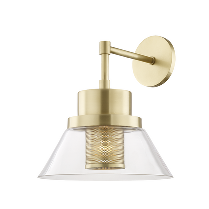 Hudson Valley Paoli Wall Sconce Antique Brass