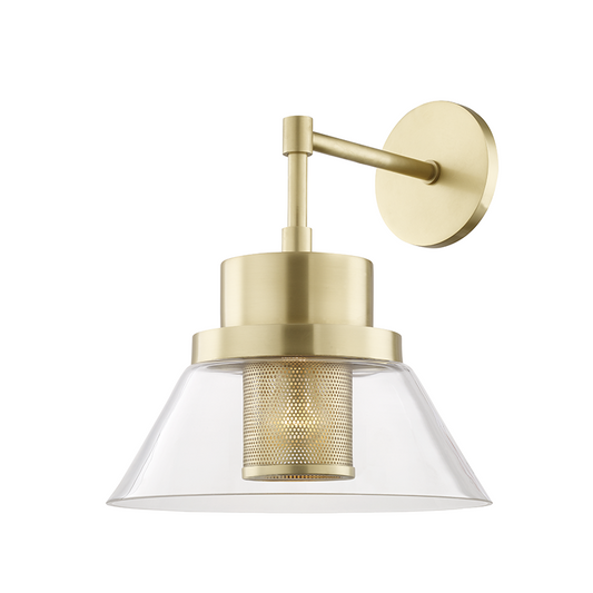 Hudson Valley Paoli Wall Sconce Antique Brass
