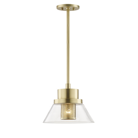 Hudson Valley Paoli Pendant Antique Brass