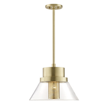 Hudson Valley Paoli Pendant Antique Brass