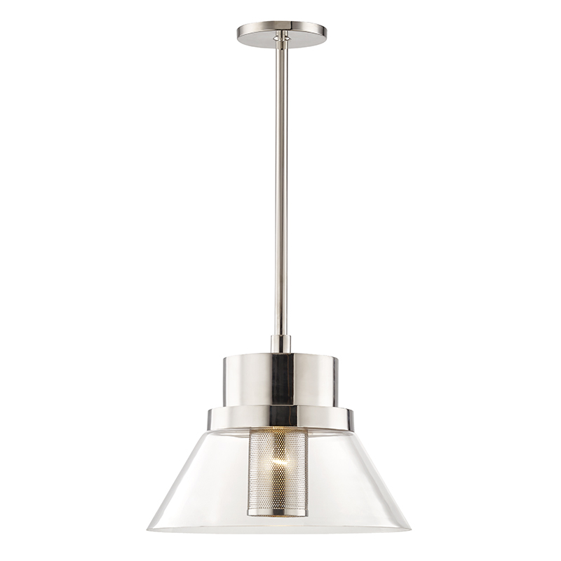 Hudson Valley Paoli Pendant Polished Nickel