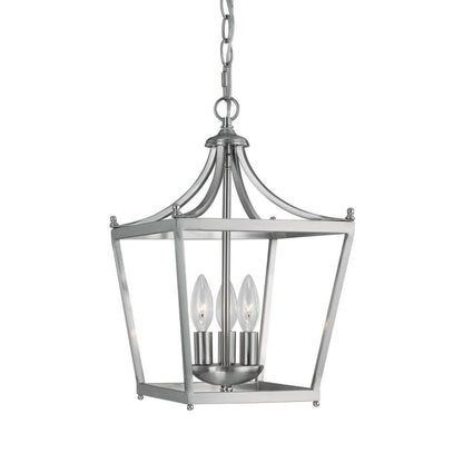 Stanton 3-Light Foyer Pendant - Brushed Nickel