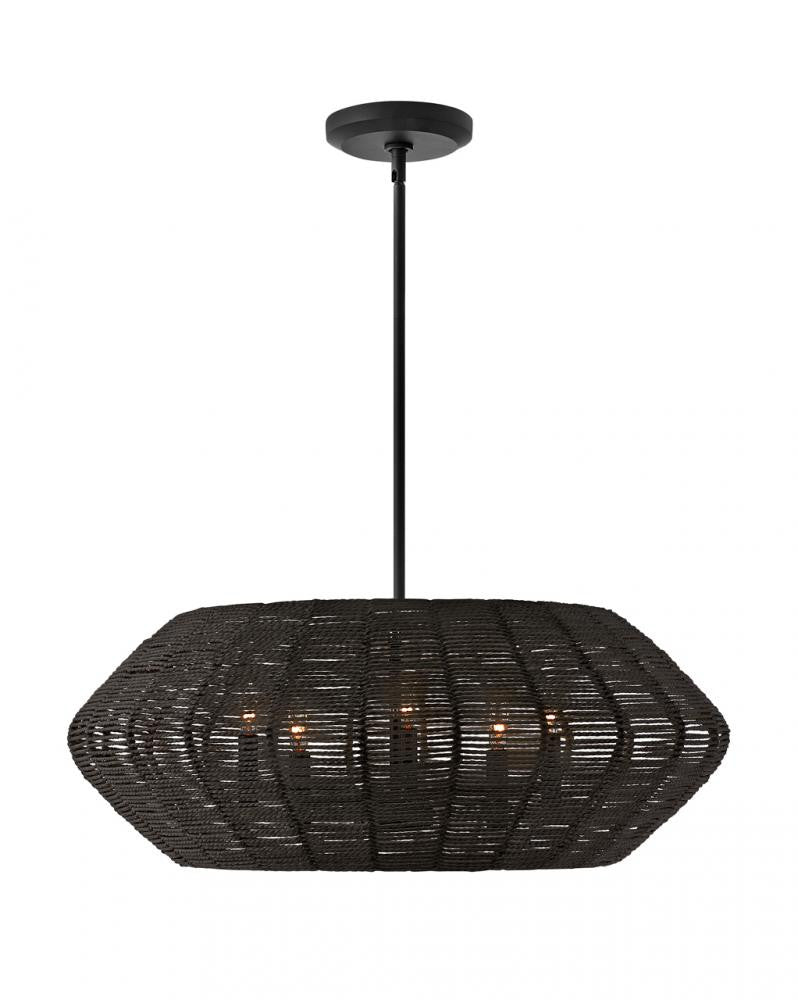 Hinkley Luca Drum Shade Chandelier Steel