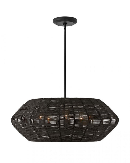 Hinkley Luca Drum Shade Chandelier Steel