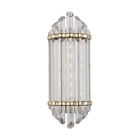 Hudson Valley Albion Bathroom Wall Sconce Antique Brass