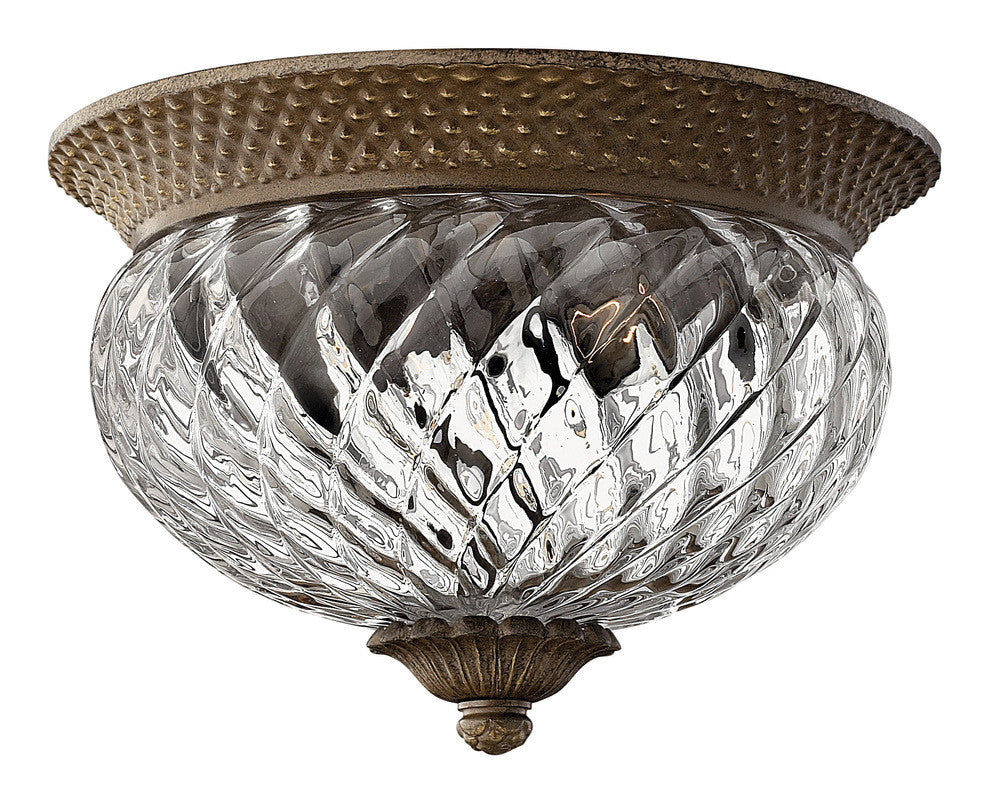 Hinkley Plantation Bowl Flush Mount Aluminum, Bronze, Pearl Bronze