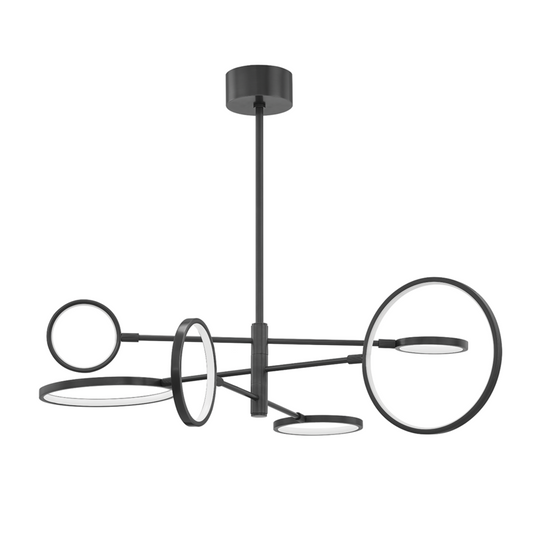Hudson Valley Saturn Chandelier Old Bronze