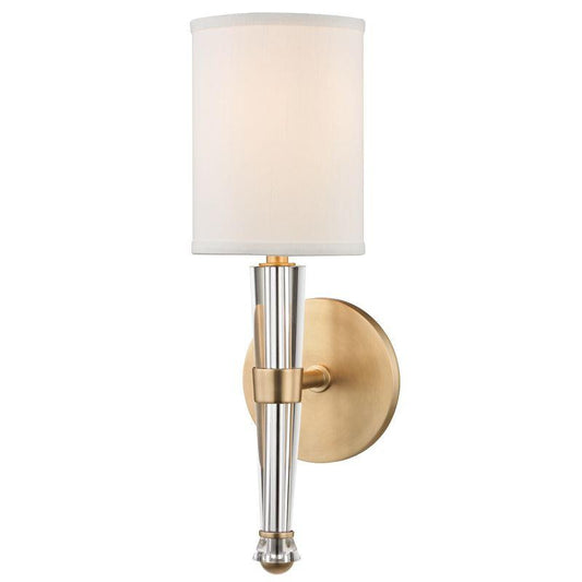 Hudson Valley Volta Wall Sconce Antique Brass