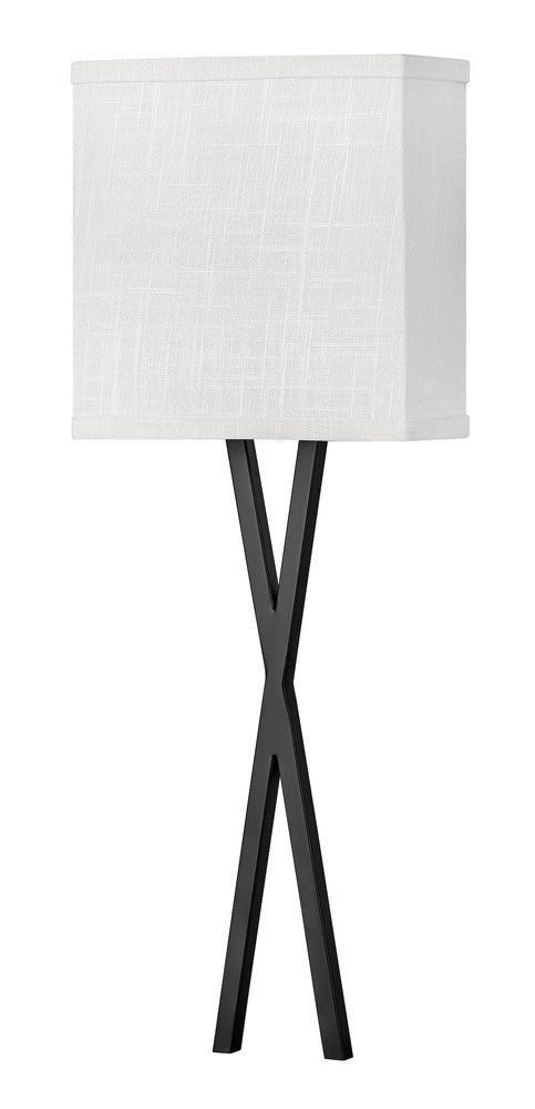 Hinkley Axis Wall Sconce Black