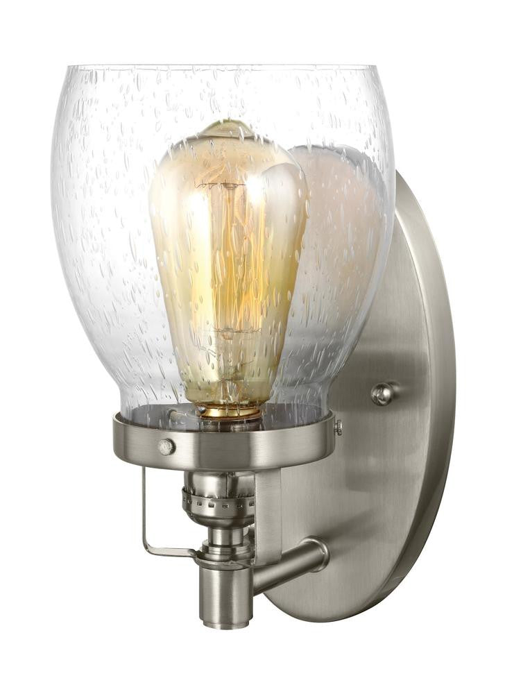 Generation Lighting Belton One Light Wall / Bath Sconce Brushed Nickel