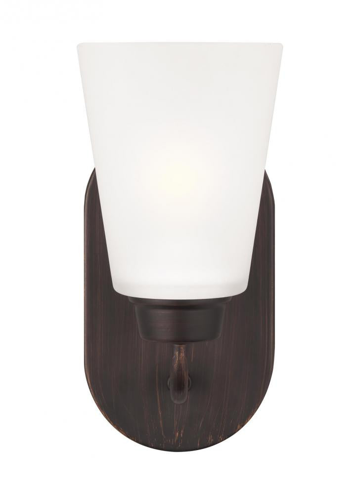Generation Lighting Kerrville One Light Wall / Bath Sconce Bronze