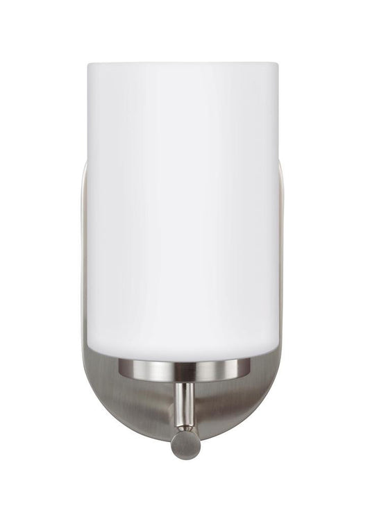 Generation Lighting Oslo One Light Wall / Bath Sconce Brushed Nickel
