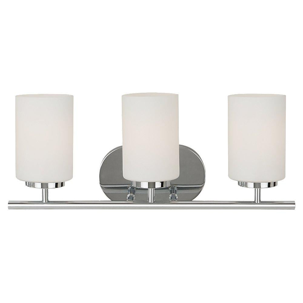 Generation Lighting Oslo Three Light Wall / Bath Chrome