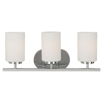 Generation Lighting Oslo Three Light Wall / Bath Chrome