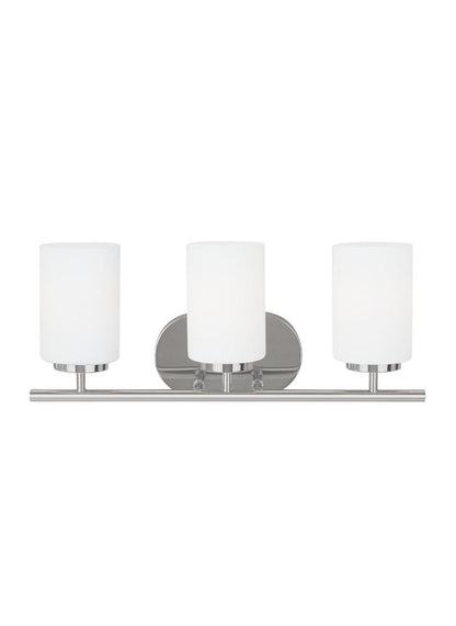 Generation Lighting Oslo Three Light Wall / Bath Chrome
