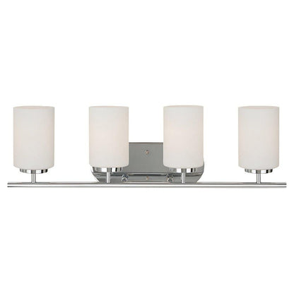 Generation Lighting Oslo Four Light Wall / Bath Chrome