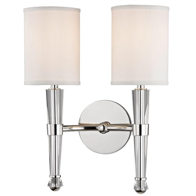 Hudson Valley Volta Wall Sconce Polished Nickel