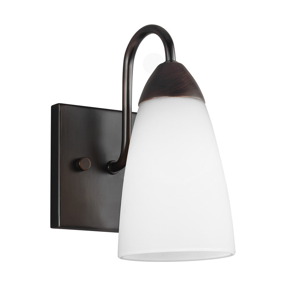 Generation Lighting Seville One Light Wall / Bath Sconce Bronze