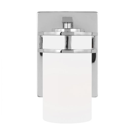 Generation Lighting Robie One Light Wall / Bath Sconce Chrome