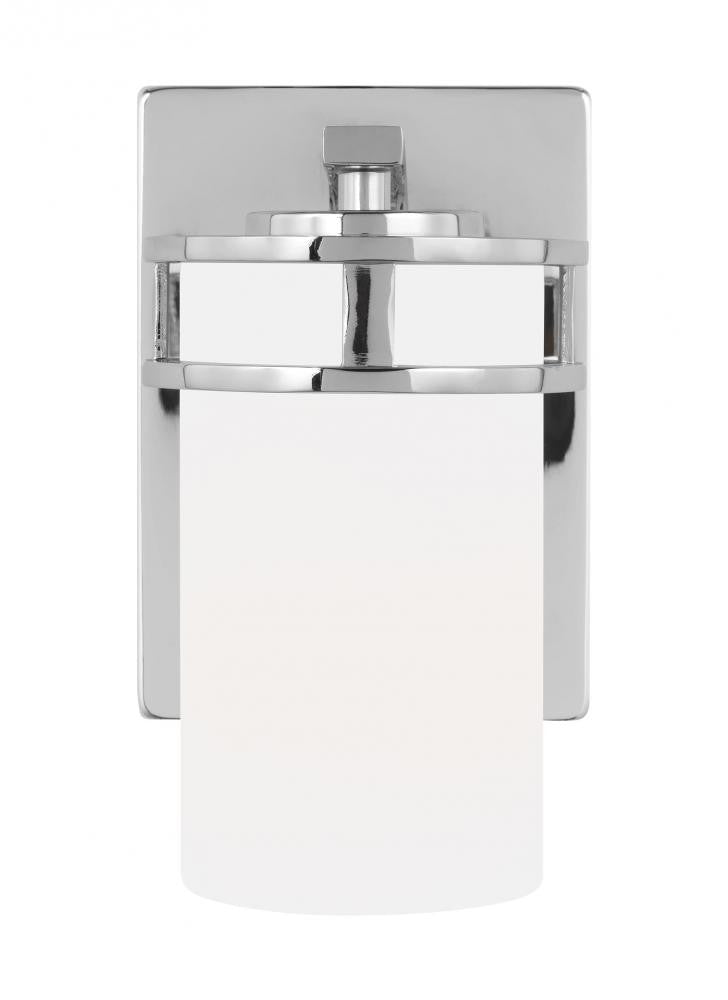 Generation Lighting Robie One Light Wall / Bath Sconce Chrome