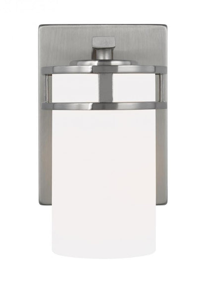 Generation Lighting Robie One Light Wall / Bath Sconce Brushed Nickel