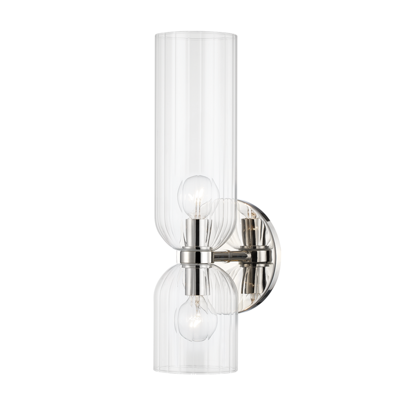 Hudson Valley Sayville Wall Sconce Polished Nickel