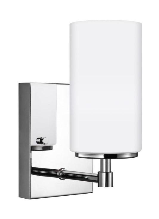 Generation Lighting Alturas One Light Wall / Bath Sconce Chrome
