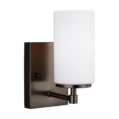 Generation Lighting Alturas One Light Wall / Bath Sconce Brushed Oil Rubbed Bronze