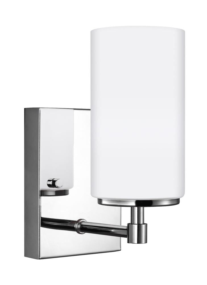 Generation Lighting Alturas One Light Wall / Bath Sconce Chrome