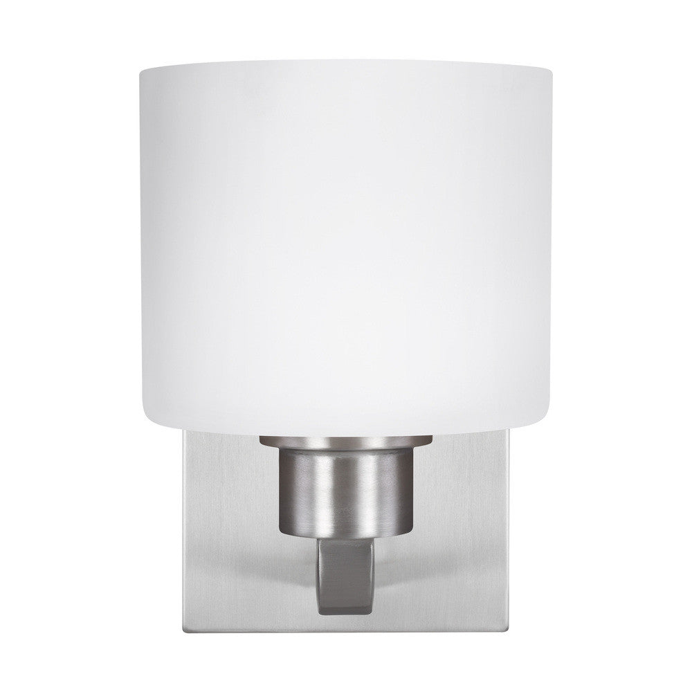 Generation Lighting Canfield One Light Wall / Bath Sconce Brushed Nickel