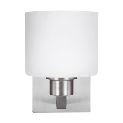 Generation Lighting Canfield One Light Wall / Bath Sconce Brushed Nickel