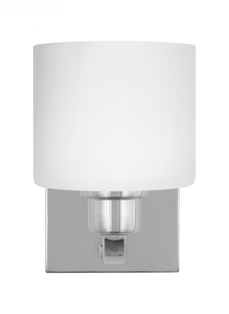 Generation Lighting Canfield One Light Wall / Bath Sconce Chrome