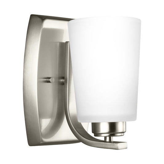 Generation Lighting Franport One Light Wall / Bath Sconce Brushed Nickel