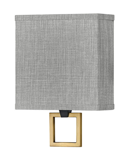 Hinkley Link Bathroom Wall Sconce Black