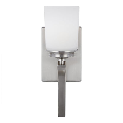Generation Lighting Kemal One Light Wall / Bath Sconce Brushed Nickel