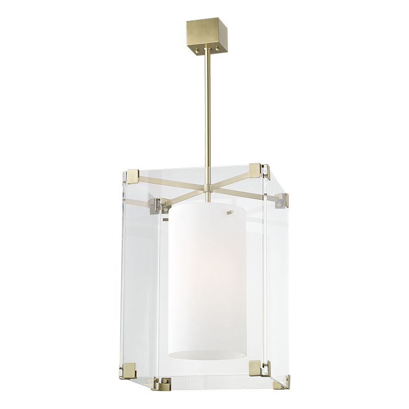 Hudson Valley Achilles Pendant Antique Brass