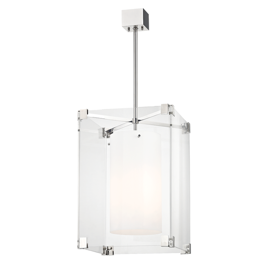 Hudson Valley Achilles Pendant Polished Nickel