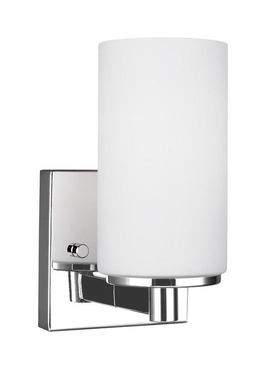 Generation Lighting Hettinger One Light Wall / Bath Sconce Chrome