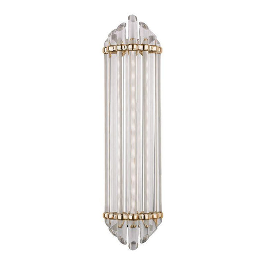 Hudson Valley Albion Bathroom Wall Sconce Antique Brass