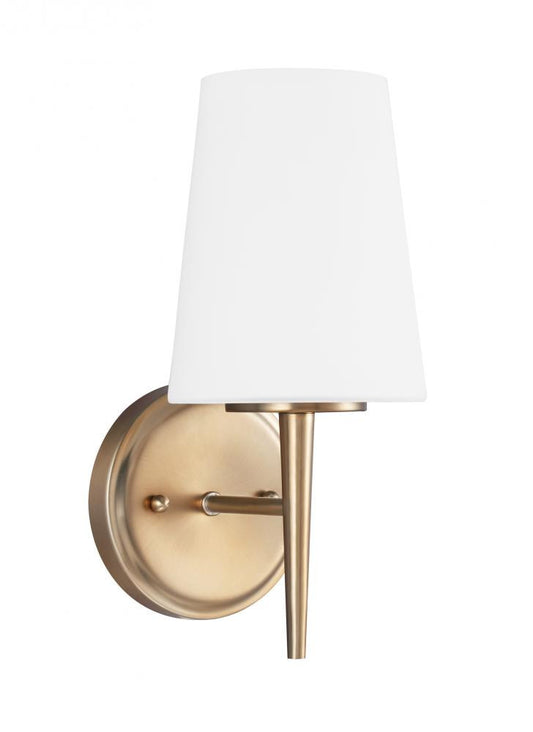 Generation Lighting Driscoll One Light Wall / Bath Sconce Satin Brass