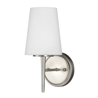 Generation Lighting Driscoll One Light Wall / Bath Sconce Brushed Nickel
