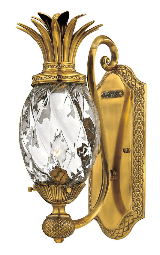 Hinkley Plantation Wall Sconce Burnished Brass