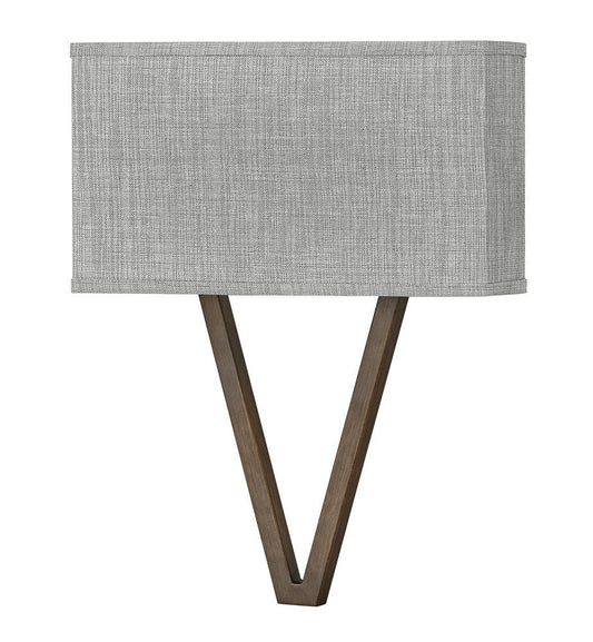 Hinkley Vector Wall Sconce Walnut