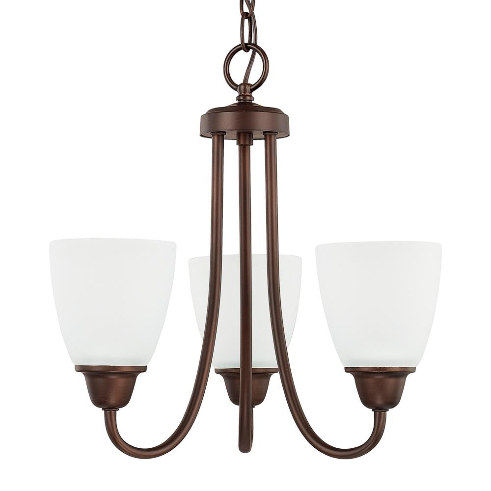 Trenton 3-Light Chandelier - Brushed Nickel
