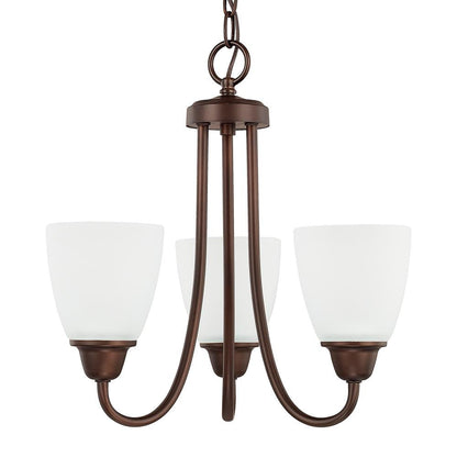 Trenton 3-Light Chandelier - Brushed Nickel