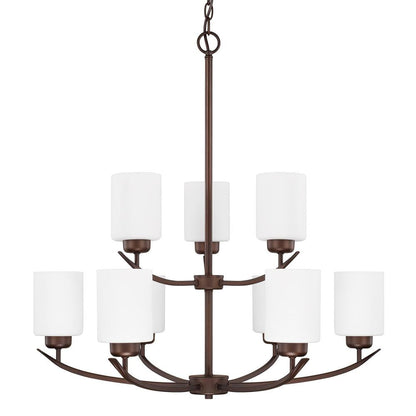 Dixon 9-Light Chandelier - Brushed Nickel