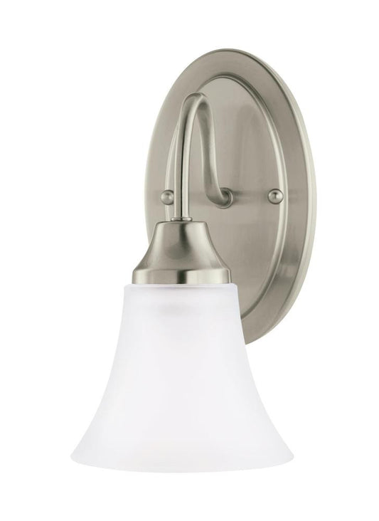 Generation Lighting Holman One Light Wall / Bath Sconce Brushed Nickel
