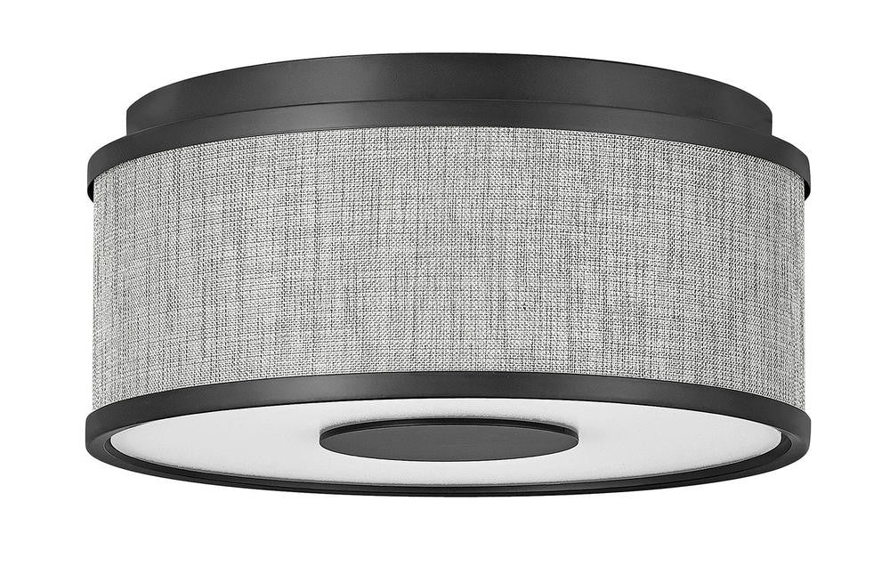 Hinkley Halo Flush Mount Black